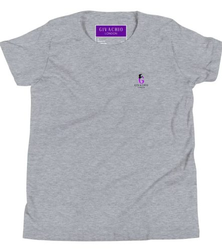 G Swish Hat Purple Youth T-Shirt - Athletic Heather / S