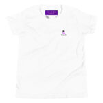 G Swish Hat Purple Youth T-Shirt - White / S