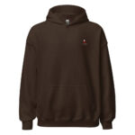 G Swish Hat Red Hoodie - Dark Chocolate / S