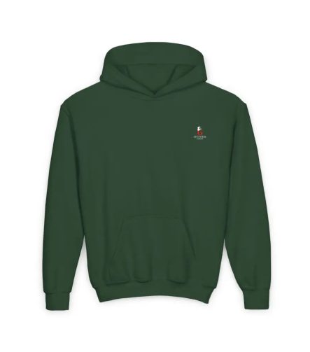 G Swish Hat Red Youth Hoodie - S / Forest Green - Kids clothes