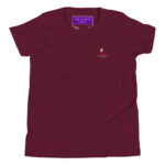 G Swish Hat Red Youth T-Shirt - Maroon / S