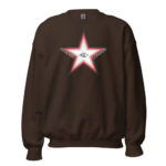 GL Star Up Sweatshirt - Dark Chocolate / S