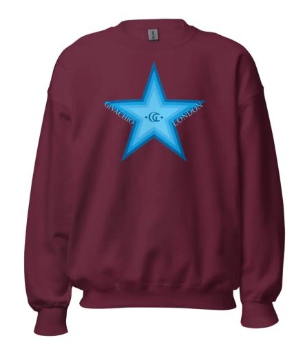 GL Star Up Sweatshirt - Maroon / S