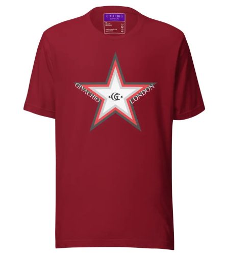GL Star Up T-Shirt - Cardinal / XS - T-Shirts