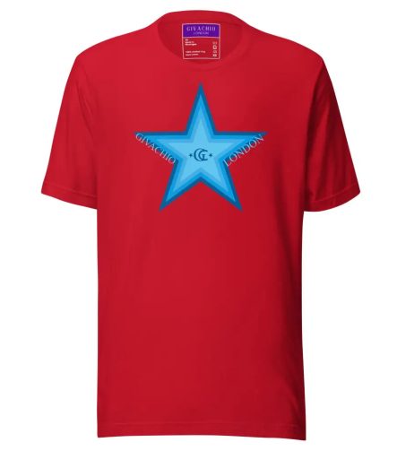 GL Star Up T-Shirt - Red / XS - T-Shirts