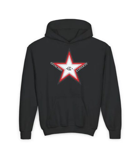 GL Star Up Youth Hoodie - S / Black - Kids clothes