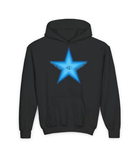 GL Star Up Youth Hoodie - S / Black - Kids clothes