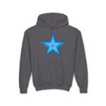 GL Star Up Youth Hoodie - S / Dark Heather - Kids clothes