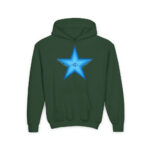GL Star Up Youth Hoodie - S / Forest Green - Kids clothes