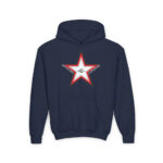 GL Star Up Youth Hoodie - S / Navy - Kids clothes