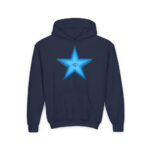 GL Star Up Youth Hoodie - S / Navy - Kids clothes
