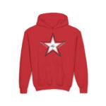 GL Star Up Youth Hoodie - S / Red - Kids clothes