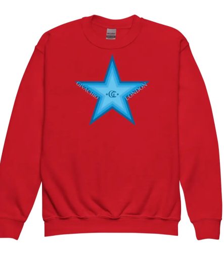 GL Star Up Youth Sweatshirt - Red / XS