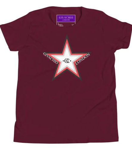 GL Star Up Youth T-Shirt - Maroon / S