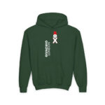 GL Styler Flick Youth Hoodie - S / Forest Green - Kids clothes