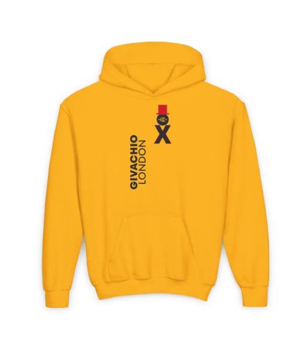 GL Styler Flick Youth Hoodie - S / Gold - Kids clothes
