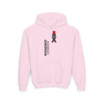 GL Styler Flick Youth Hoodie - S / Light Pink - Kids clothes
