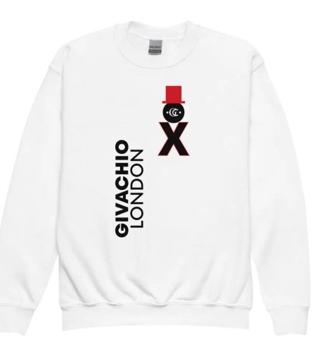 GL Styler Flick Youth Sweatshirt - White / XS