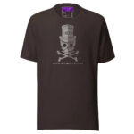 Heiron Skull T-Shirt - Brown / S - T-Shirts