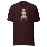 Ivor Skull T shirt - Oxblood Black / S - T-Shirts