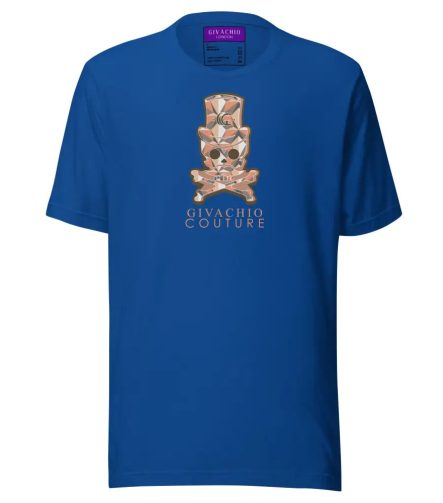 Ivor Skull T shirt - True Royal / S - T-Shirts