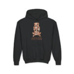 Ivor Skull Youth Hoodie - S / Black - Kids clothes