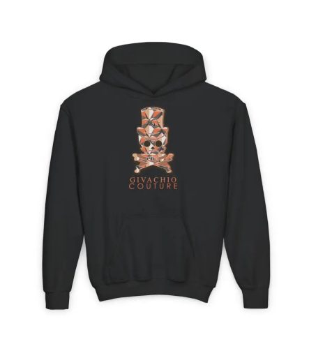 Ivor Skull Youth Hoodie - S / Black - Kids clothes