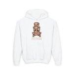 Ivor Skull Youth Hoodie - S / White - Kids clothes