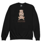 Ivor Skull Youth Sweatshirt - Black / XS
