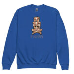Ivor Skull Youth Sweatshirt - Royal / XS