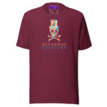 Mad Haze Skull T shirt - Maroon / S - T-Shirts