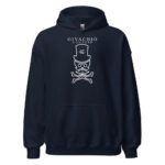 Noir Skull Hoodie - Navy / S