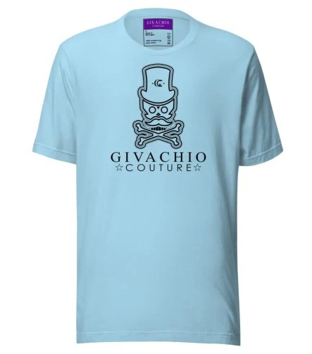 Noir Skull T-Shirt - Ocean Blue / S - T-Shirts