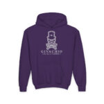 Noir Skull Youth Hoodie - S / Purple - Kids clothes
