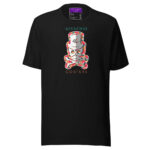 Patch Red Skull T shirt - Black / S - T-Shirts