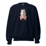 PatchRed Skull Sweatshirt - Navy / S