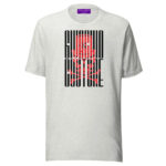 Red Raven Skull T-Shirt - Ash / S - T-Shirts