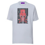 Red Raven Skull T-Shirt - Light Blue / S - T-Shirts