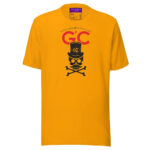 Royal Black Skull T-Shirt - Gold / S - T-Shirts