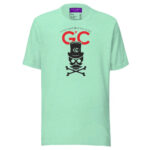 Royal Black Skull T-Shirt - Heather Mint / S - T-Shirts