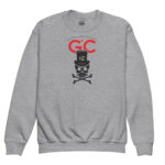 Royal Black Skull Youth Sweatshirt - Sport Grey / XS