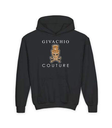 Silvo Skull Youth Hoodie - S / Black - Kids clothes