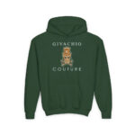 Silvo Skull Youth Hoodie - S / Forest Green - Kids clothes