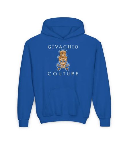 Silvo Skull Youth Hoodie - S / Royal - Kids clothes