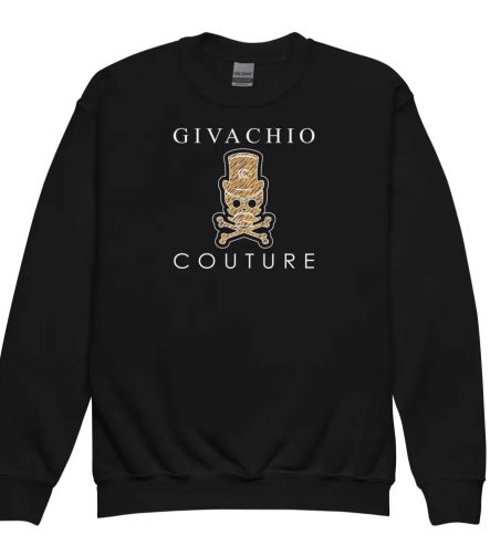 Silvo Skull Youth Sweatshirt - Black / XS