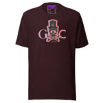 Skull faded T-Shirt - Oxblood Black / S - T-Shirts