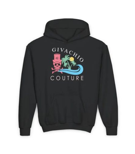 Skull Island Youth Hoodie - S / Black - Kids clothes