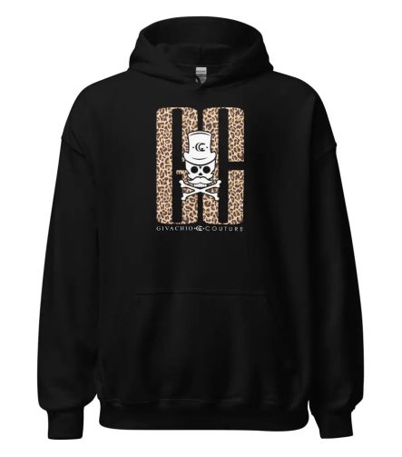 Skull Leopord Hoodie - S